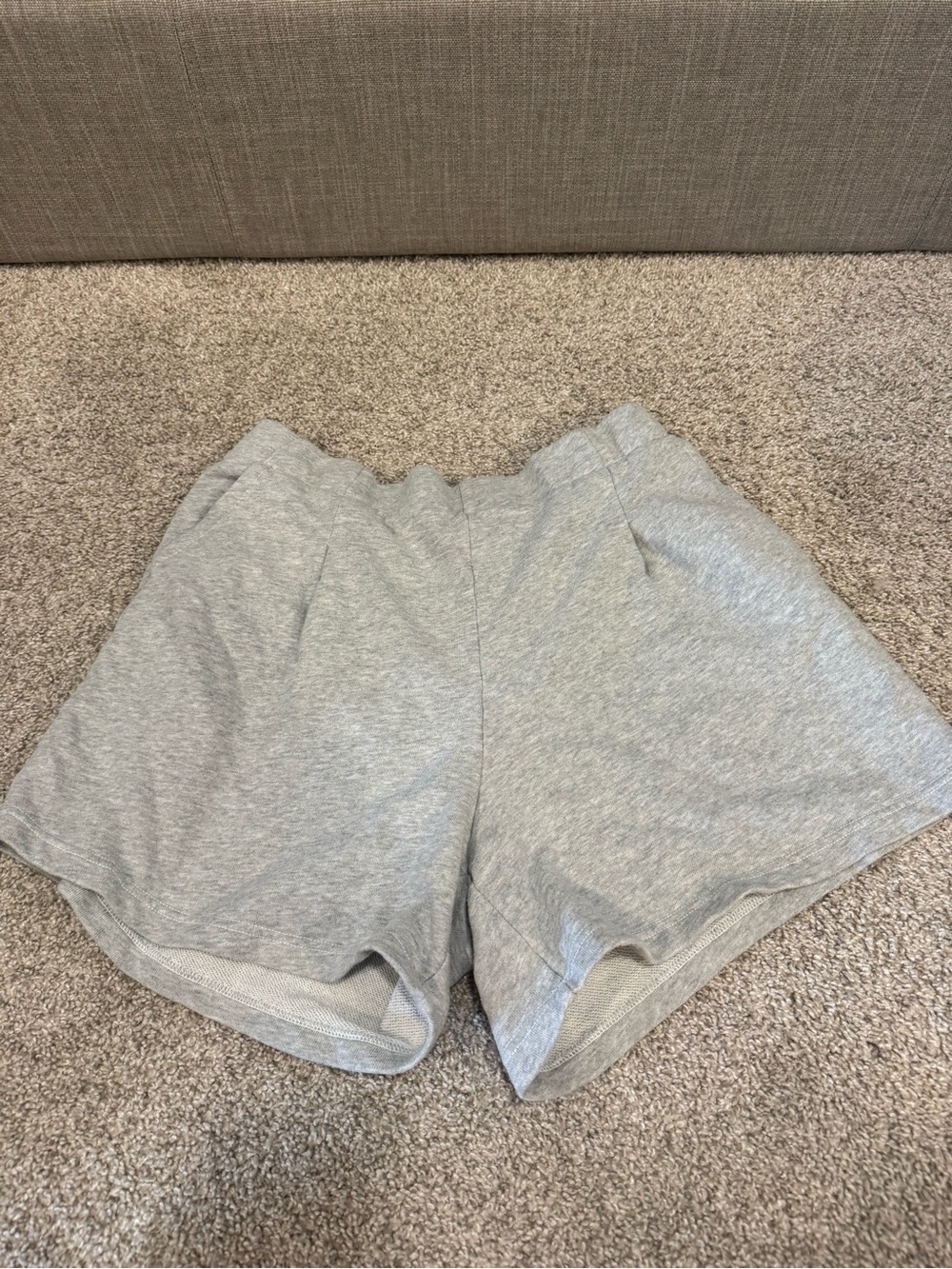 Aerie Women's High-Waist Gray Lounge Sweat Shorts